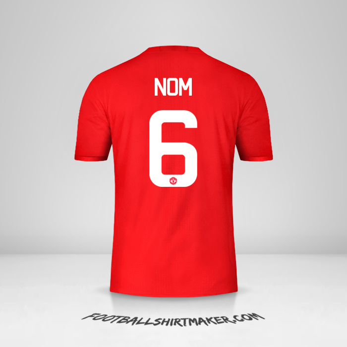 Maillot Manchester United Cup 2016/17 -  nom - 6