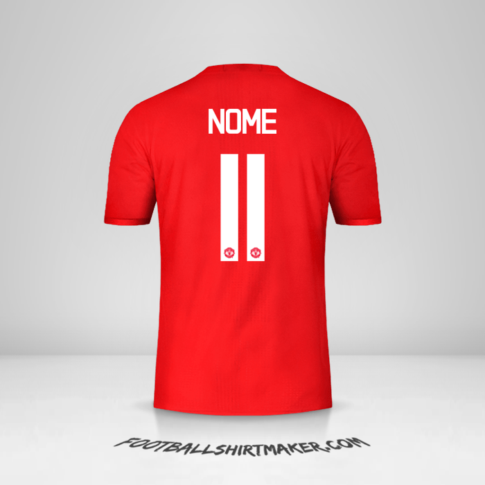 Maglia Manchester United Cup 2016/17 -  nome - 11