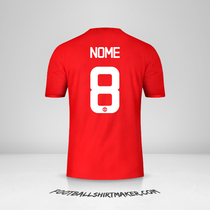Maglia Manchester United Cup 2016/17 -  nome - 8