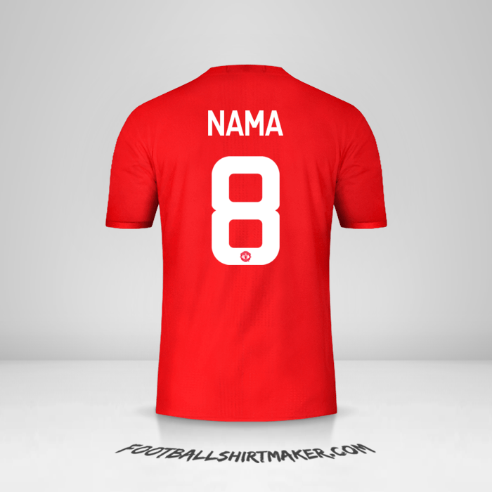 Jersey Manchester United Cup 2016/17 -  nama - 8