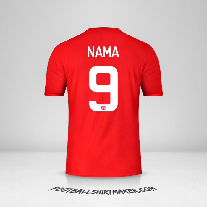 Jersey Manchester United Cup 2016/17 -  nama - 9