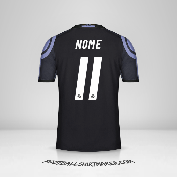 Maglia Real Madrid CF 2016/17 Terza -  nome - 11