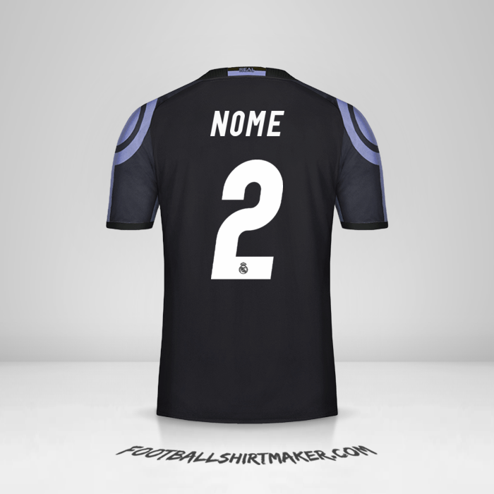 Maglia Real Madrid CF 2016/17 Terza -  nome - 2