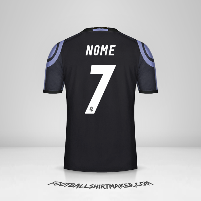Maglia Real Madrid CF 2016/17 Terza -  nome - 7