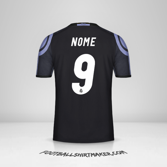 Maglia Real Madrid CF 2016/17 Terza -  nome - 9