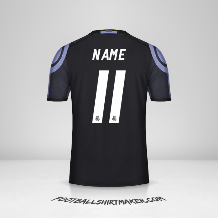Trikot Real Madrid CF 2016/17 Dritte -  name - 11