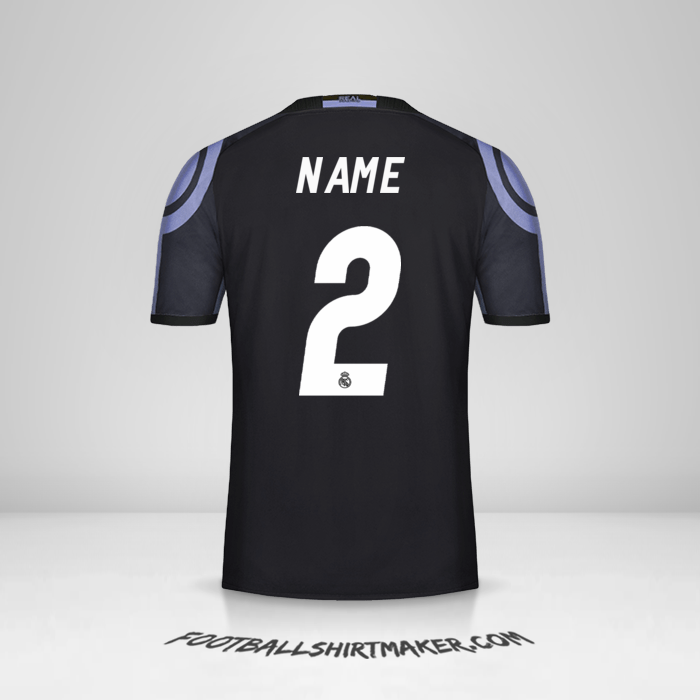 Shirt Real Madrid CF 2016/17 Third -  name - 2