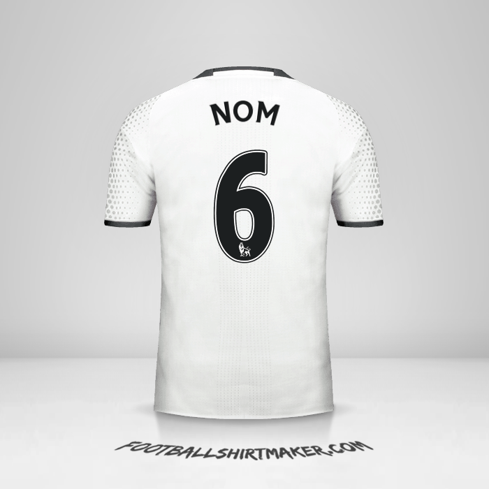 Maillot Manchester United 2016/17 Troisième -  nom - 6