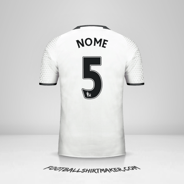 Camisola Manchester United 2016/17 Terceira -  nome - 5