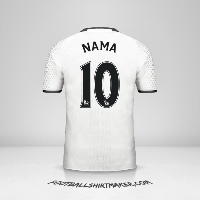 Jersey Manchester United 2016/17 Ketiga -  nama - 10
