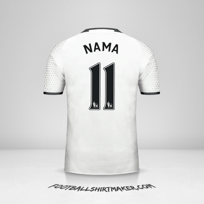 Jersey Manchester United 2016/17 Ketiga -  nama - 11