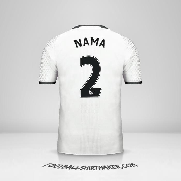 Jersey Manchester United 2016/17 Ketiga -  nama - 2