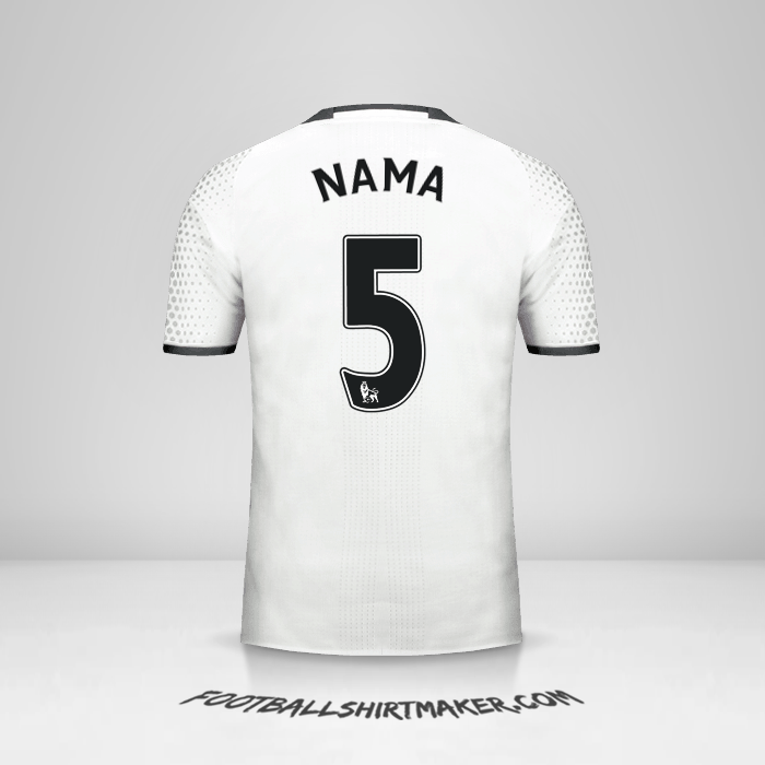 Jersey Manchester United 2016/17 Ketiga -  nama - 5