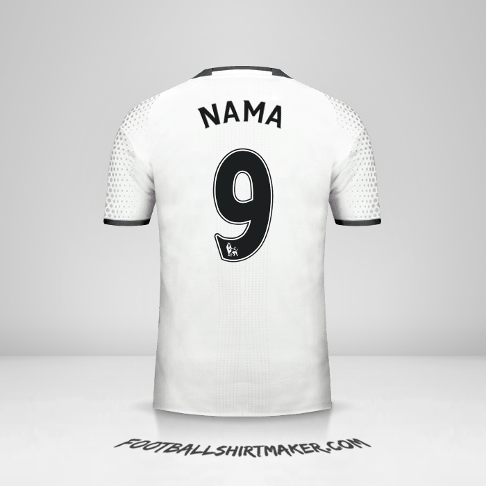 Jersey Manchester United 2016/17 Ketiga -  nama - 9