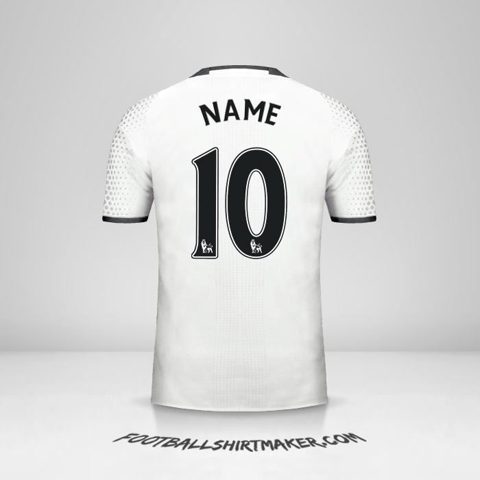 Jersey Manchester United 2016/17 Third -  name - 10