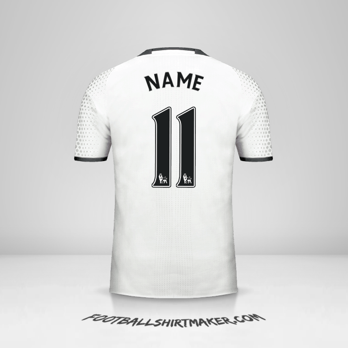 Jersey Manchester United 2016/17 Third -  name - 11