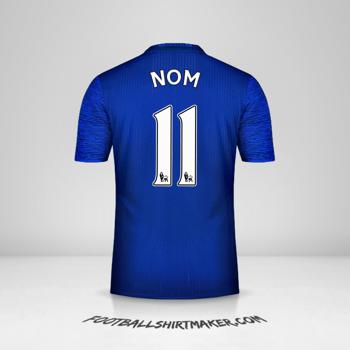 Maillot Manchester United 2016/17 Extérieur -  nom - 11