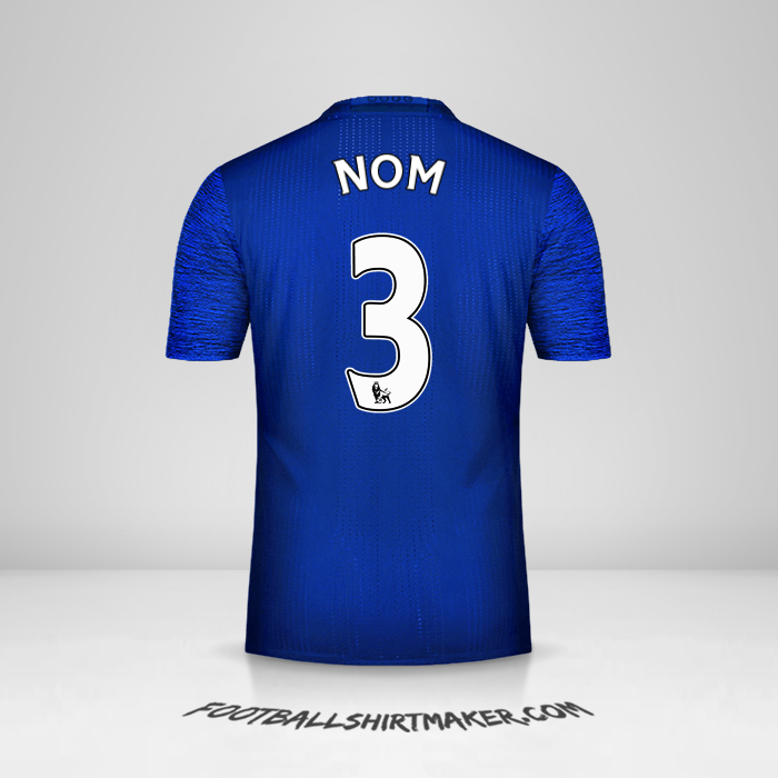 Maillot Manchester United 2016/17 Extérieur -  nom - 3