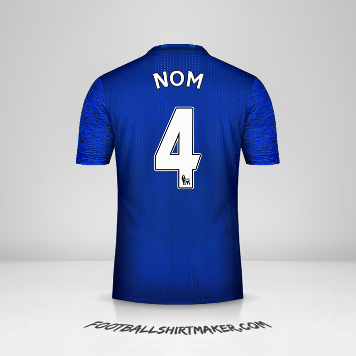 Maillot Manchester United 2016/17 Extérieur -  nom - 4