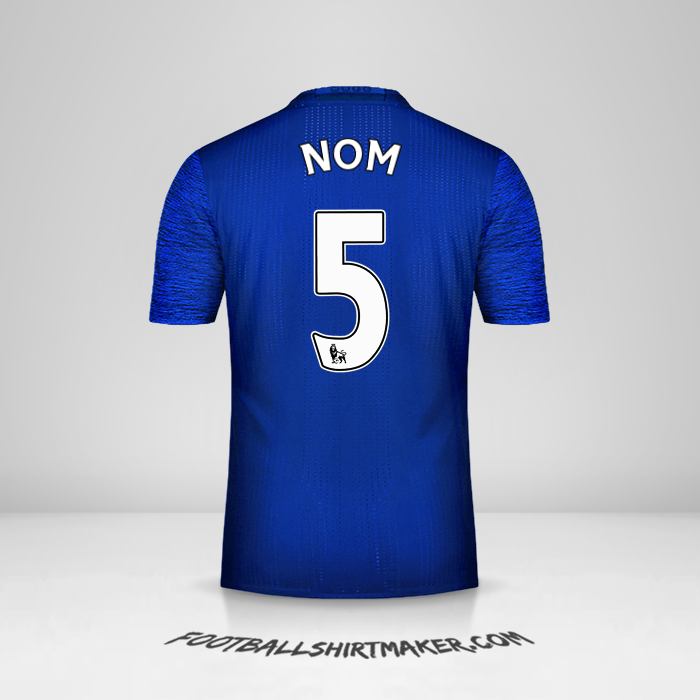Maillot Manchester United 2016/17 Extérieur -  nom - 5
