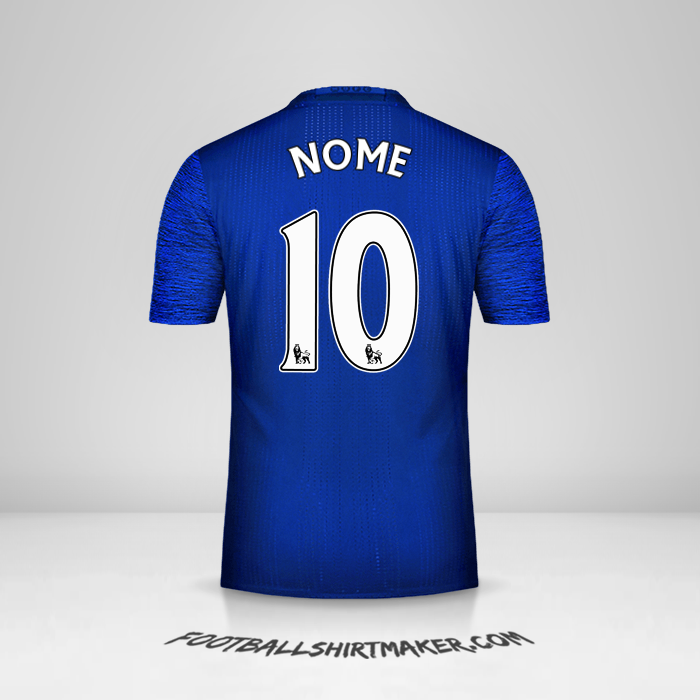 Camisa Manchester United 2016/17 Alternativa -  nome - 10