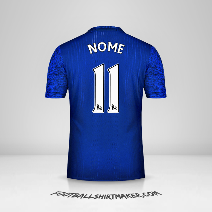 Maglia Manchester United 2016/17 Seconda -  nome - 11