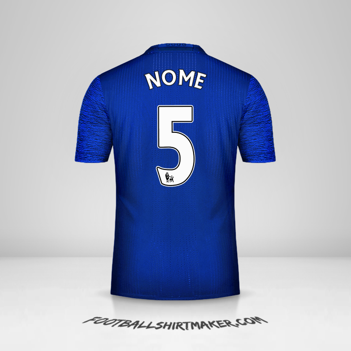 Maglia Manchester United 2016/17 Seconda -  nome - 5