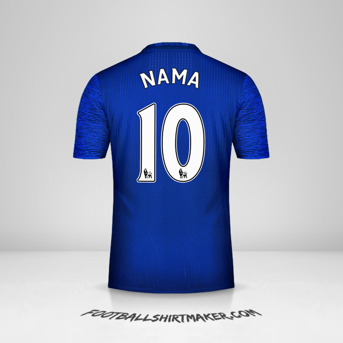 Jersey Manchester United 2016/17 Alternatif -  nama - 10