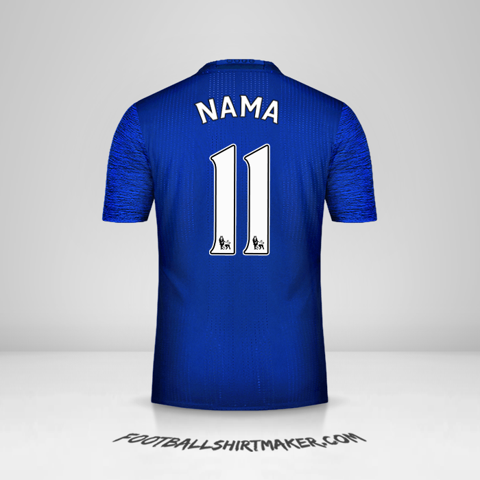 Jersey Manchester United 2016/17 Alternatif -  nama - 11