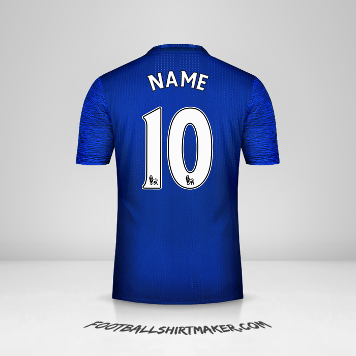 Jersey Manchester United 2016/17 Away -  name - 10