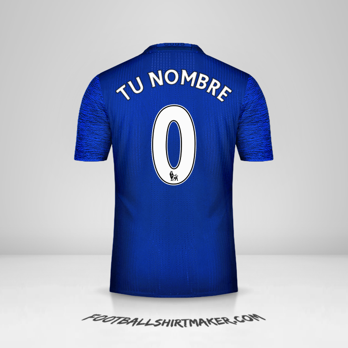 Camiseta Manchester United 2016/17 II -  tu nombre - 0