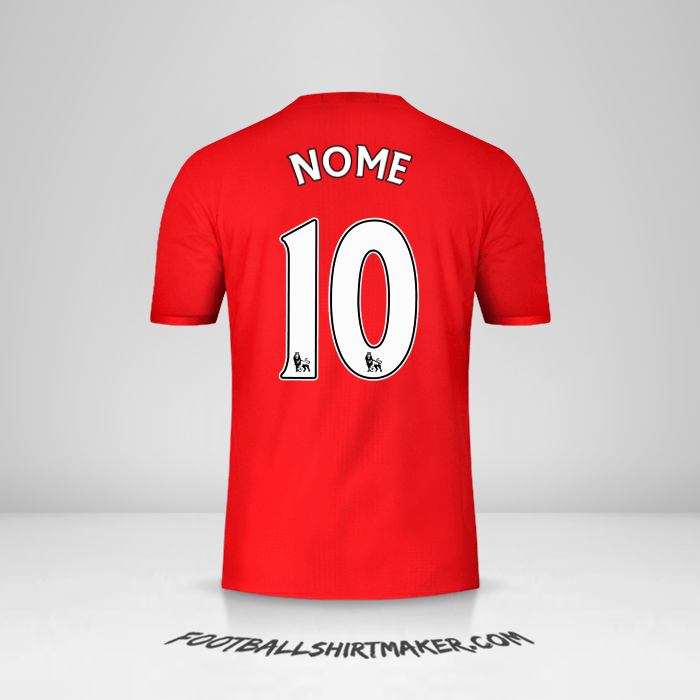 Maglia Manchester United 2016/17 -  nome - 10