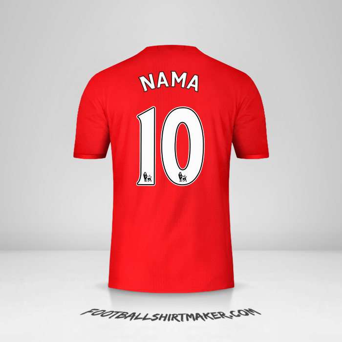 Jersey Manchester United 2016/17 -  nama - 10