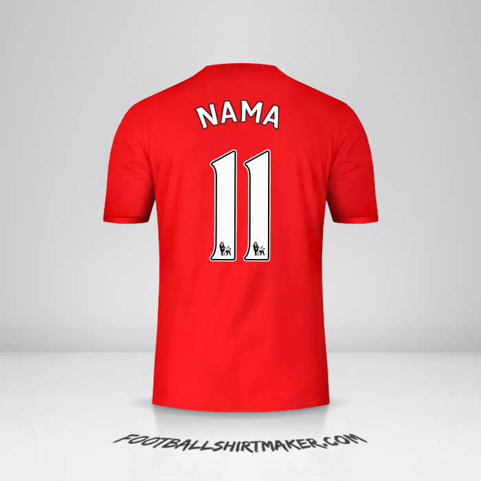 Jersey Manchester United 2016/17 -  nama - 11
