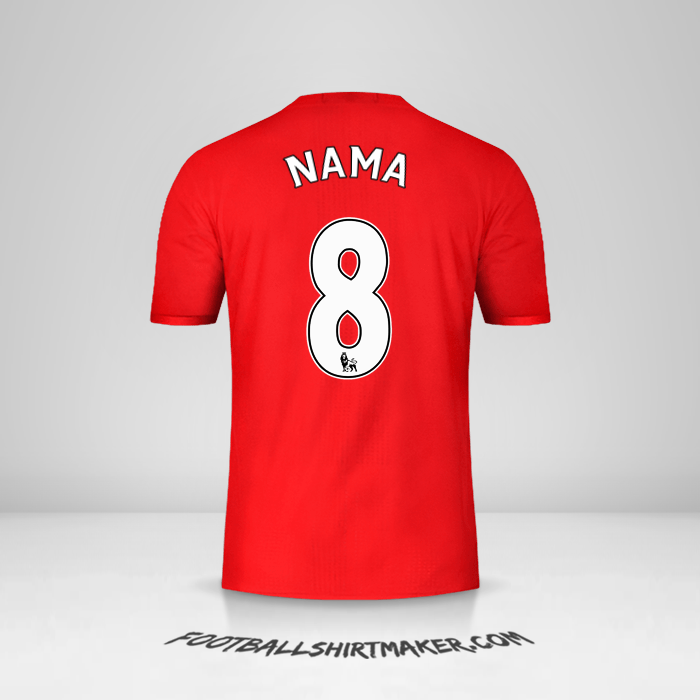 Jersey Manchester United 2016/17 -  nama - 8