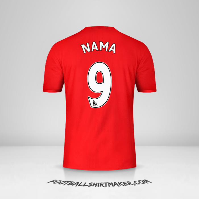 Jersey Manchester United 2016/17 -  nama - 9