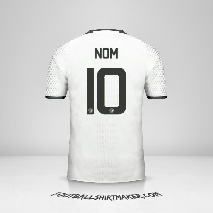 Maillot Manchester United Cup 2016/17 Troisième -  nom - 10