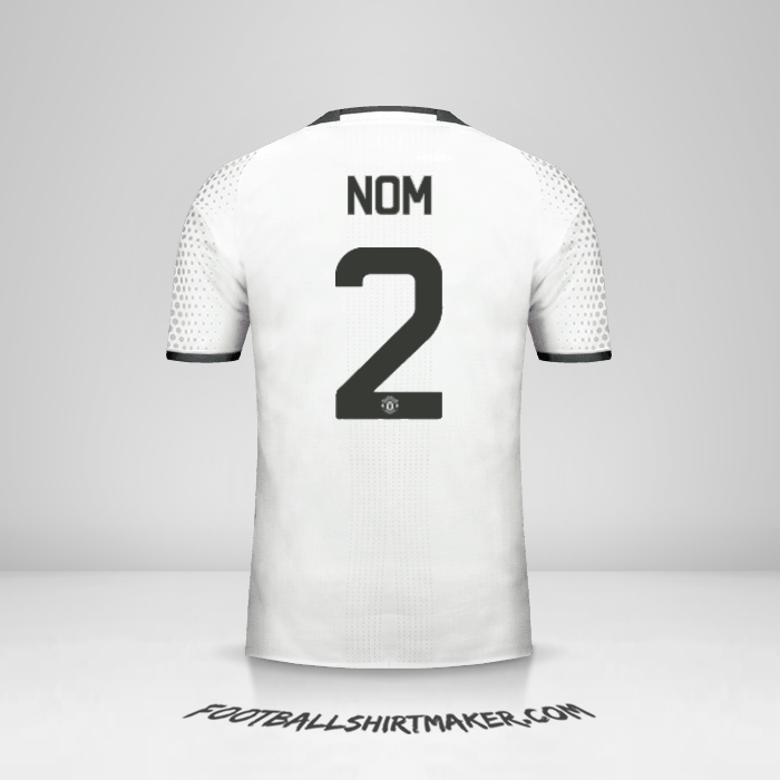 Maillot Manchester United Cup 2016/17 Troisième -  nom - 2