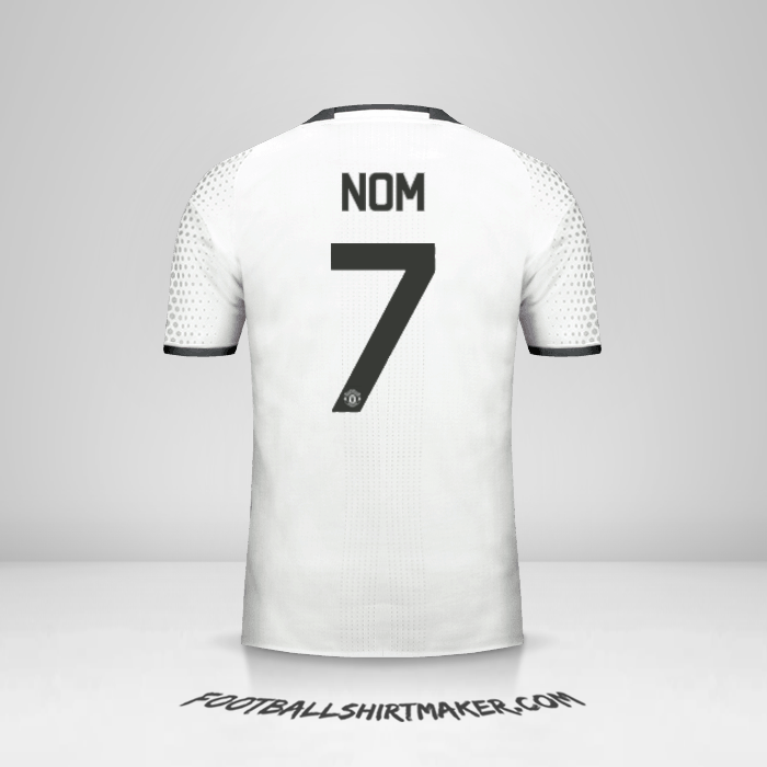 Maillot Manchester United Cup 2016/17 Troisième -  nom - 7