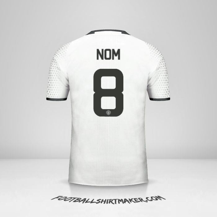 Maillot Manchester United Cup 2016/17 Troisième -  nom - 8