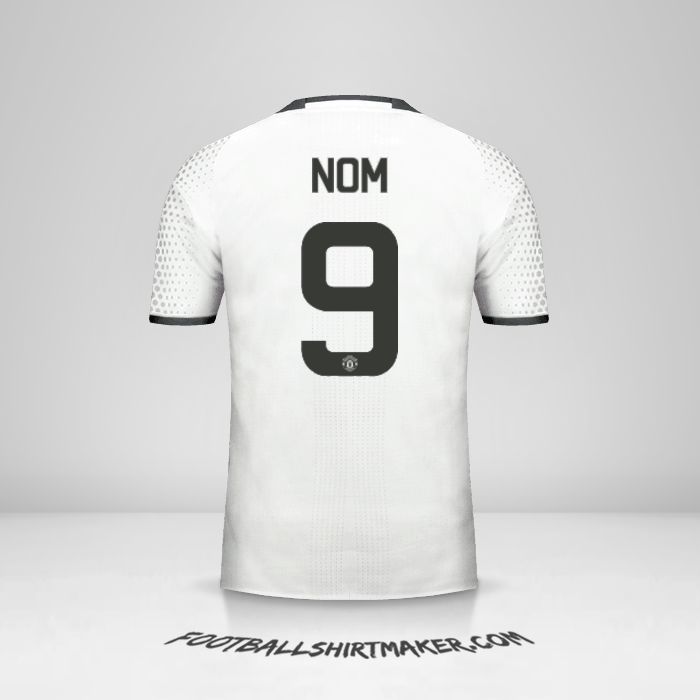 Maillot Manchester United Cup 2016/17 Troisième -  nom - 9
