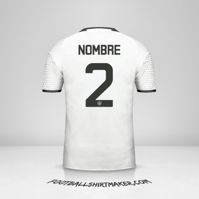 Jersey Manchester United Cup 2016/17 Tercera -  nombre - 2