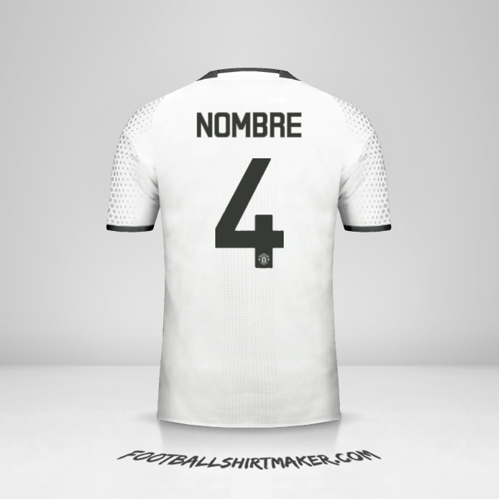 Camiseta Manchester United Cup 2016/17 Tercera -  nombre - 4