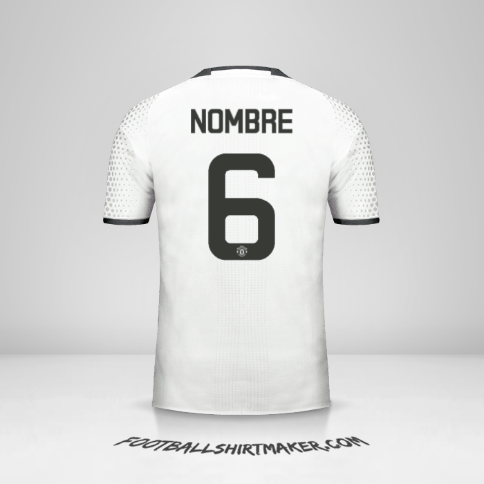 Jersey Manchester United Cup 2016/17 Tercera -  nombre - 6