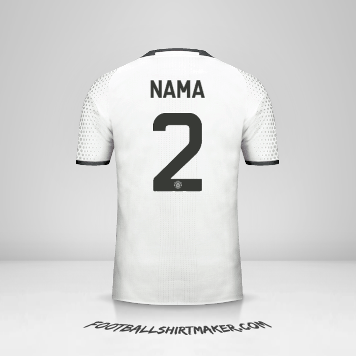 Jersey Manchester United Cup 2016/17 Ketiga -  nama - 2