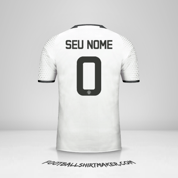 Camisa Manchester United Cup 2016/17 III -  seu nome - 0