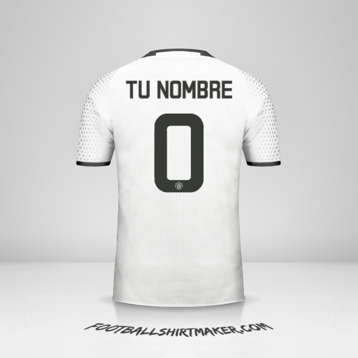 Jersey Manchester United Cup 2016/17 III -  tu nombre - 0