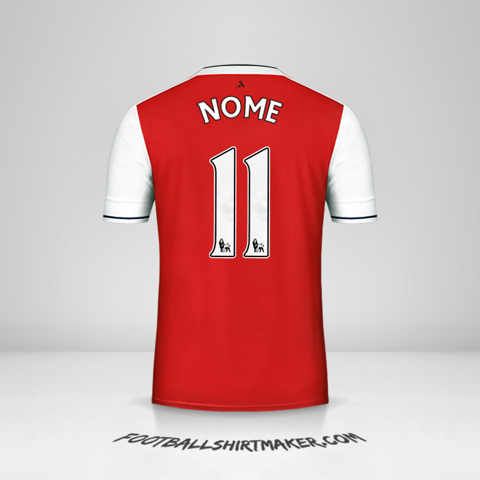 Maglia Arsenal 2016/17 -  nome - 11