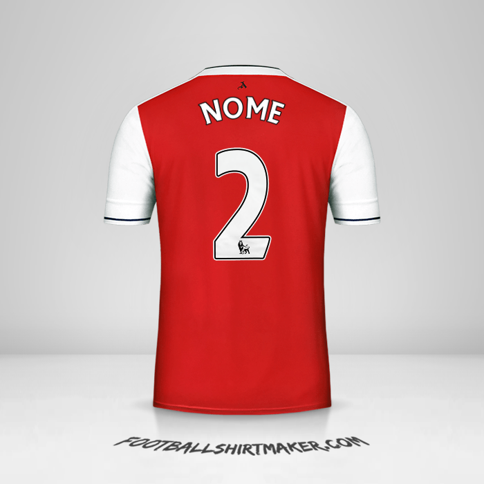 Maglia Arsenal 2016/17 -  nome - 2