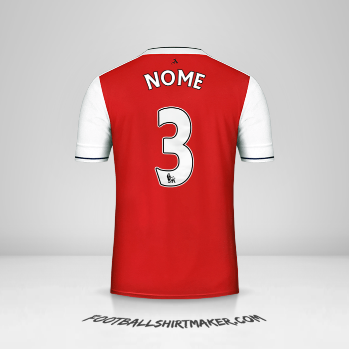 Maglia Arsenal 2016/17 -  nome - 3